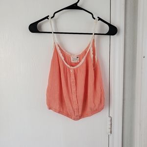 Peach LA Hearts Tank Small